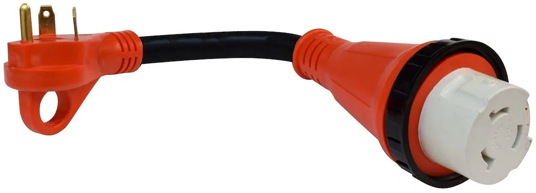 A10-3050HDVP – VALTERRA LLC Power Cord Adapter, For Connecting RV Power Inlet To Standard Power Source 30 Amp Male To...